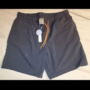 FEOLLR MENS SWIM TRUNKS WITH BUILT IN SHORTS NWT